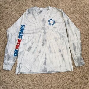 The Blue Stones Tie-Dye Long Sleeve Shirt, L
